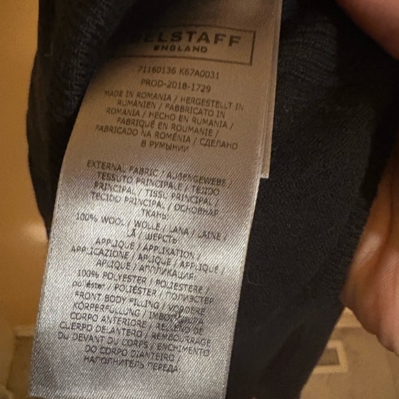 Belstaff Black New Kelby Zip Cardigan - Picture 9 of 9